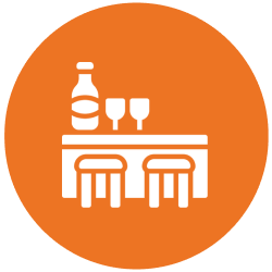 Full Liquor Bar  and Restaurant